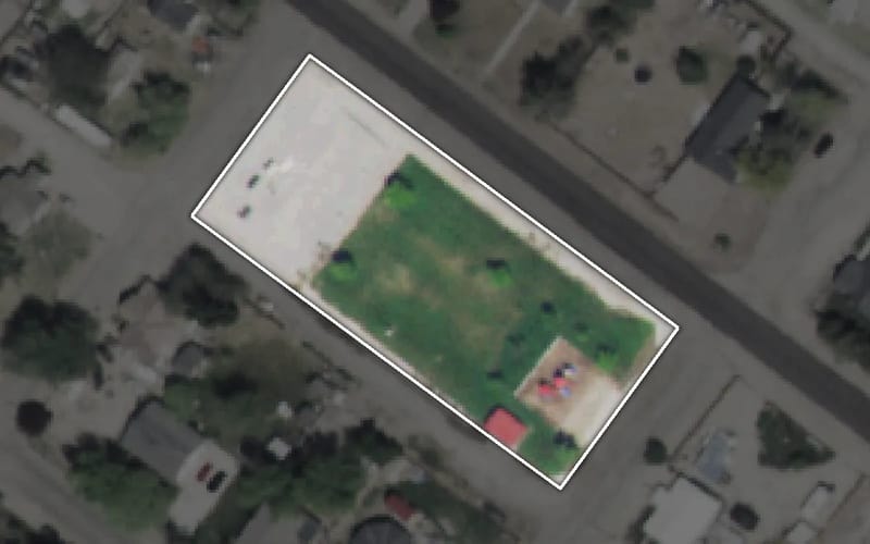 Aerial view of America's Park