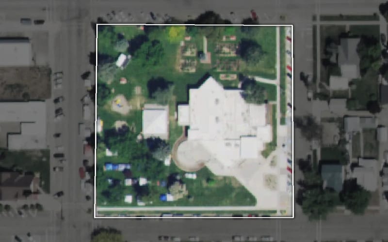 Aerial view of Central Park