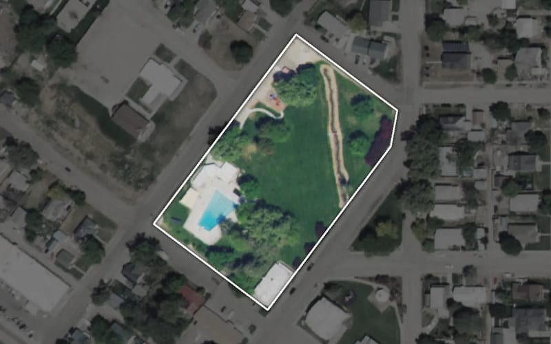 Aerial view of City Park