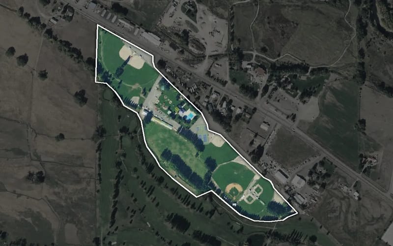 Aerial view of City Park