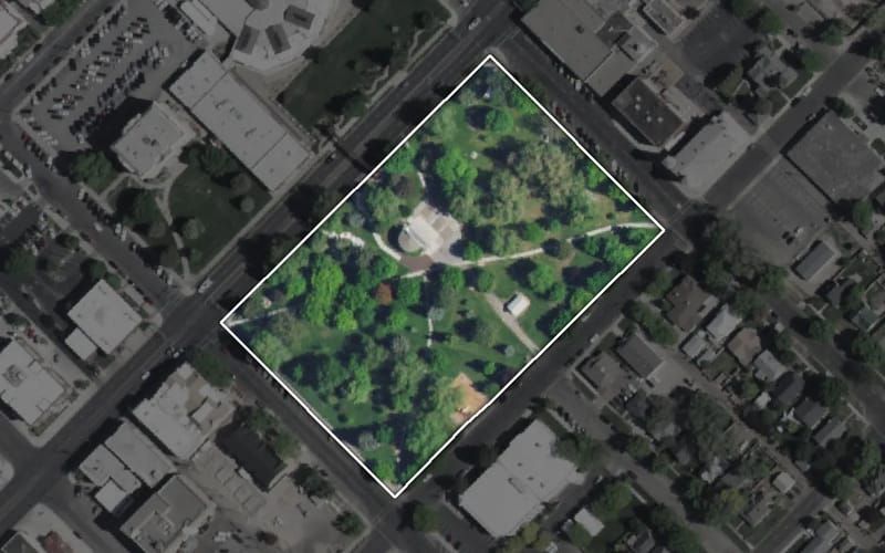 Aerial view of City Park