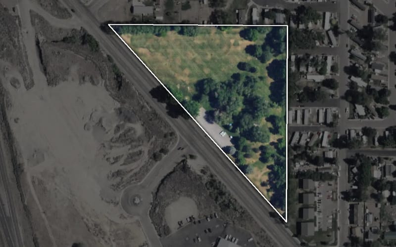 Aerial view of Constitution Park