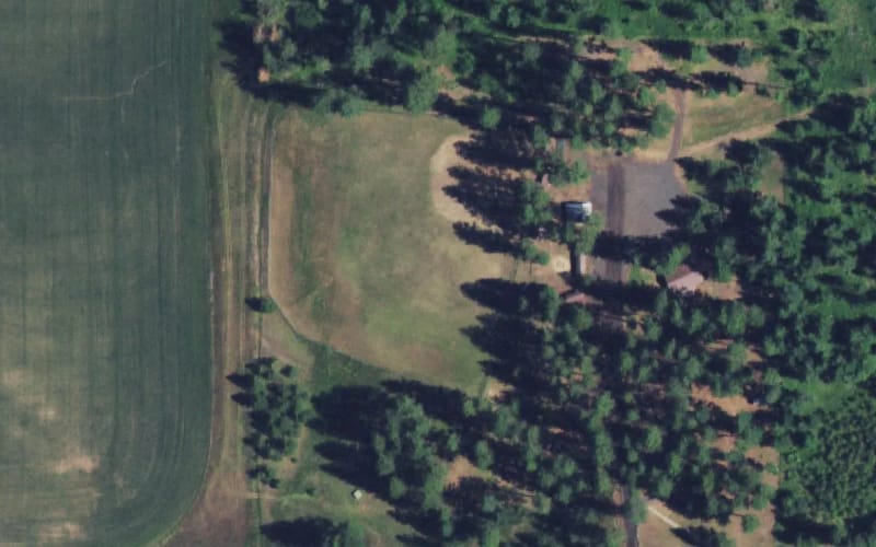 Aerial view of Fraser Park