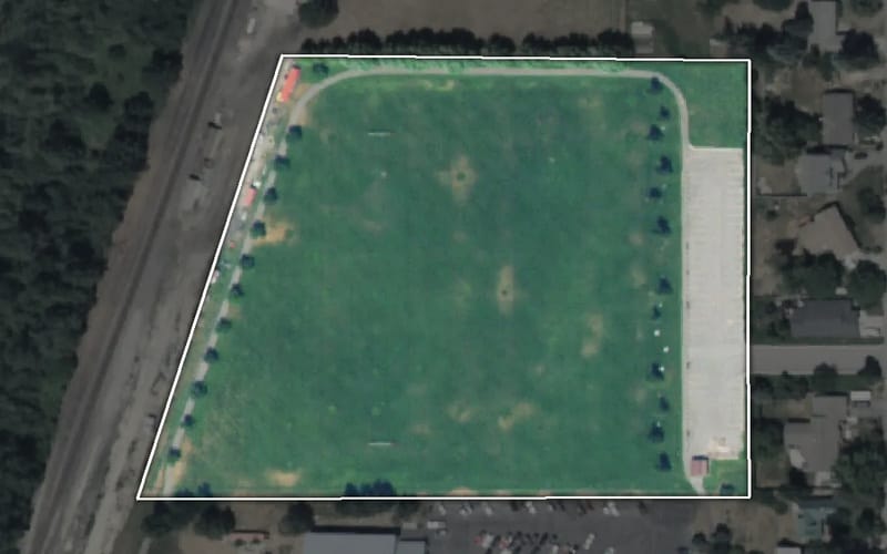 Aerial view of Great Northern Park