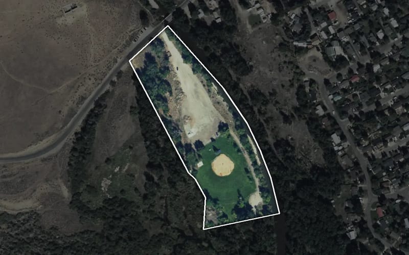 Aerial view of Lions Park