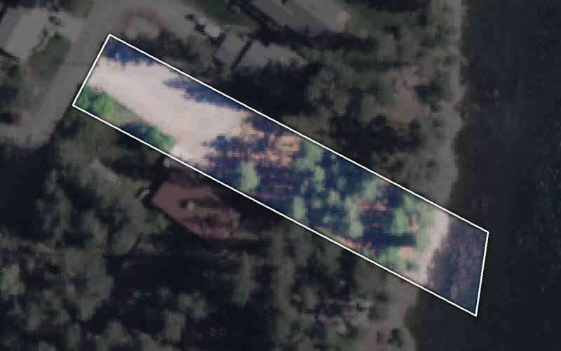 Aerial view of McGuire Park