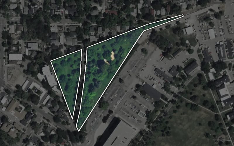 Aerial view of Memorial Park