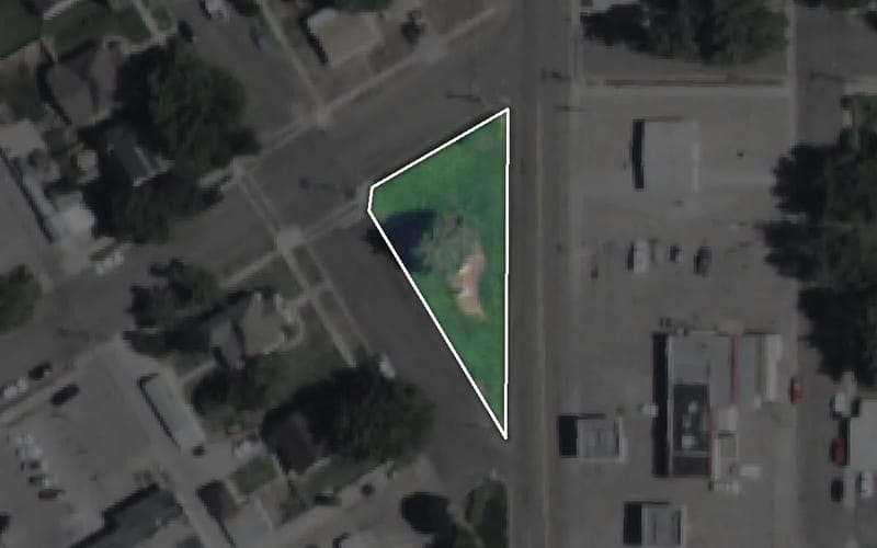Aerial view of Memorial Park
