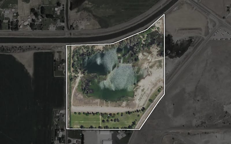 Aerial view of Moreland Park