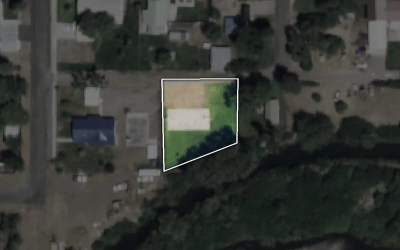 Aerial view of Ralph Litton Park