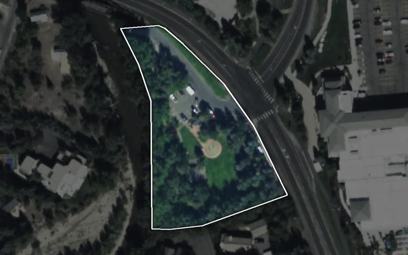 Aerial view of Rotary Park