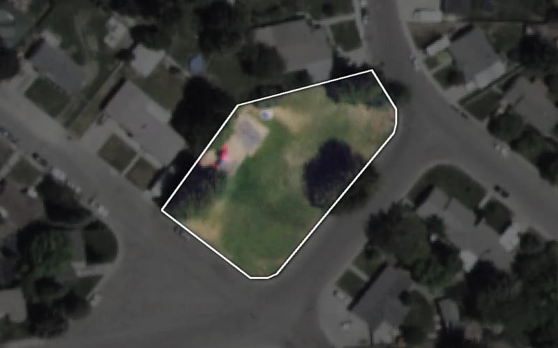 Aerial view of South Gate Park
