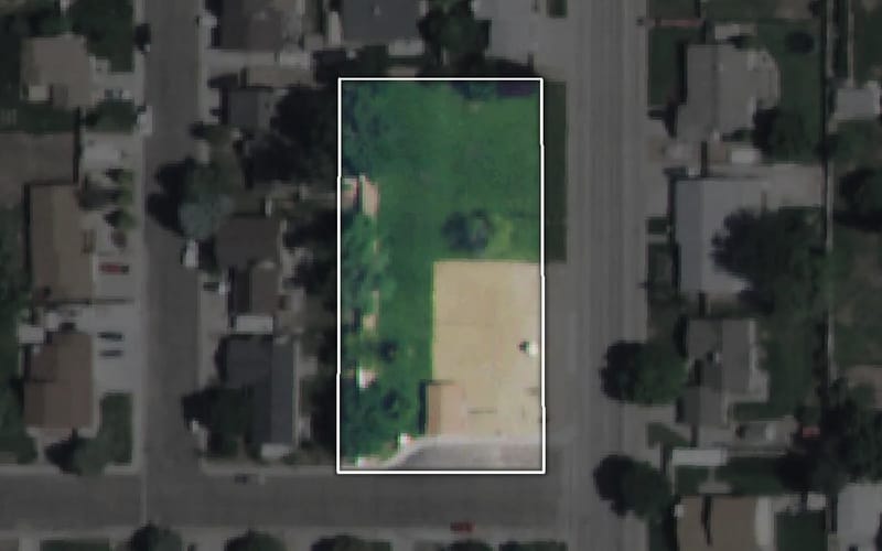 Aerial view of Stone Tree Park