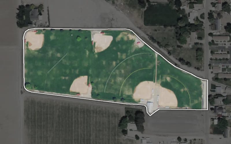 Aerial view of Sundance Park
