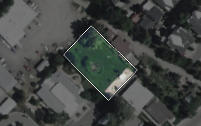 Aerial view of Waterfront Park