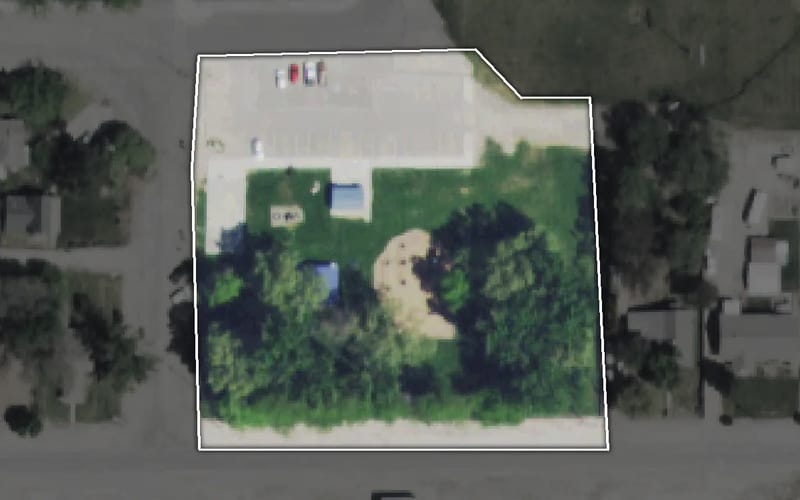 Aerial view of Wilder Park